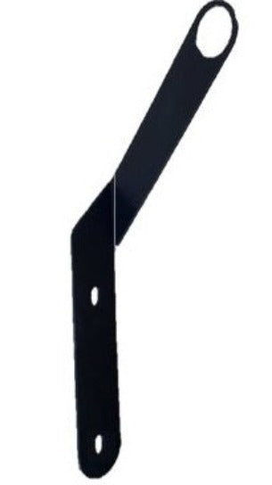 Support bavolet à 45 ° pour Vandgard® Rota Spike  Support en acier galvanisé découpé au laser. Un support bavolet universel à 45 ° pouvant être utilisé à gauche ou à droite, conçu pour la plupart des applications, y compris les clôtures murales, les potails et les palissades.